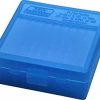 MTM Ammo Box Pistol 35/357 100rnds Blue