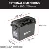 EvoGear Ammo Can Large Blk - Image 3