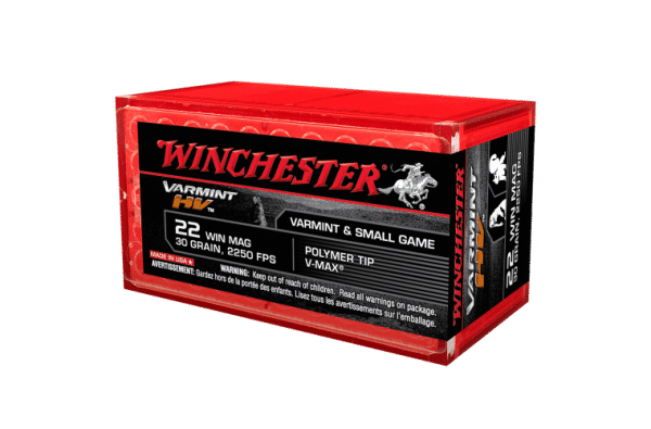 Winchester Varmint HV 22WMR 30gr Vmax