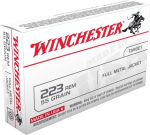 Winchester USA 223 55gr Full Metal Jacket