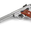 Ruger MKIV 22lr Hunter RF Pistol 6.9" Satin Stainless