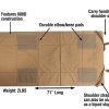 Lyman LR Tac Shooting Mat Tan FDE - Image 2