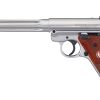 Ruger MKIV 22lr Hunter RF Pistol 6.9" Satin Stainless - Image 6