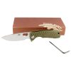 Honey Badger Flipper Drop-Point Larger Green - Image 5