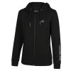 Ridgeline Womens  Bonded hodie Black Extra Small