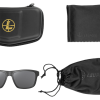 Leupold Sunglasses KATMAI MATTE BLACK SHADOW GRAY FLASH