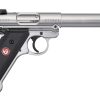 Ruger MKIV 22lr Target Threaded Stainless Ex-Demo #24039 - Image 2