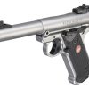 Ruger MKIV 22lr Target Threaded Stainless Ex-Demo #24039 - Image 7