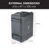 EvoGear Lite Series Trolley Hard Case Black - Image 2
