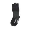 Ridgeline Merino Gumboot Sock Balck/Olive L (9-12) - Image 2