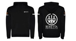 Beretta Australian Grey Hoodie Tikka / Sako Logos XLarge