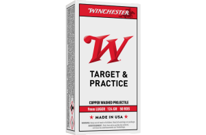 Winchester 9mm 124g Copper Washed RN 50pk